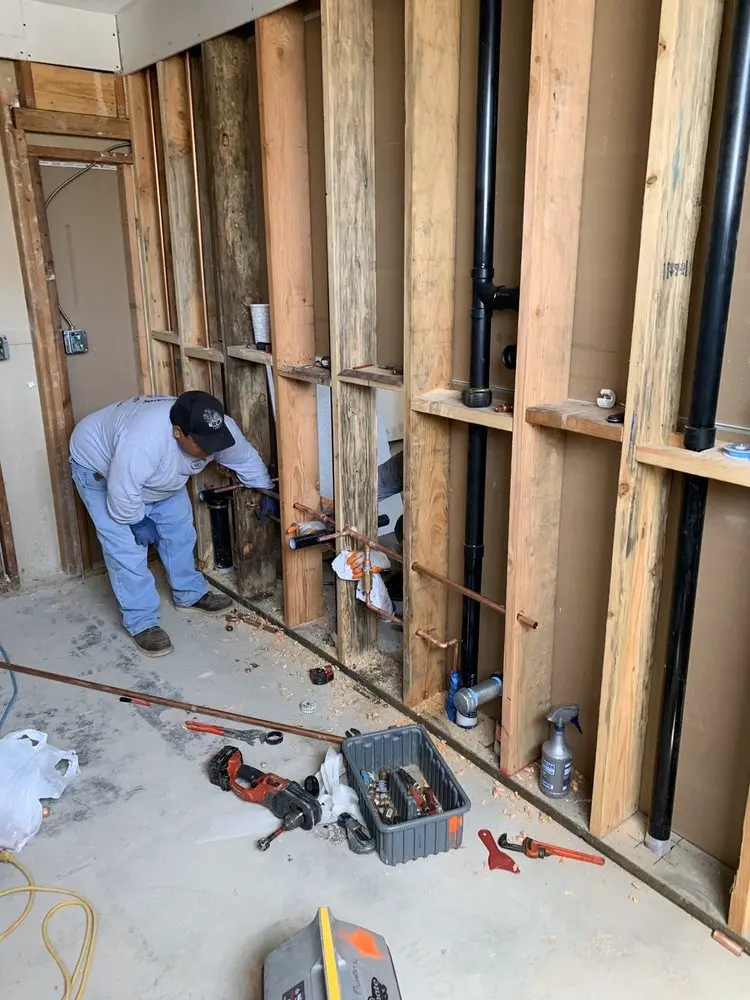 Commercial rough-in plumbing for Gas Line Repair in Nantucket Village